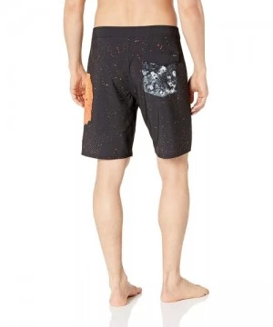 Board Shorts Men's Jay Davies X Mark Oblow 19" Trunk - Black - C218EM33MEA