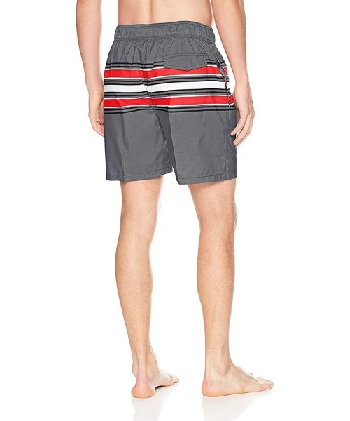 Trunks Men's Jetty Geo Volley Swim Trunk - Archer Charcoal - CU180I7M9GO