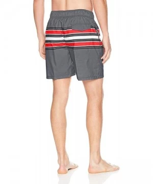 Trunks Men's Jetty Geo Volley Swim Trunk - Archer Charcoal - CU180I7M9GO