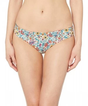 Bottoms Women's Retro Pant Swimsuit Bikini Bottom - Rachel Floral - CN18Q7N5NUQ