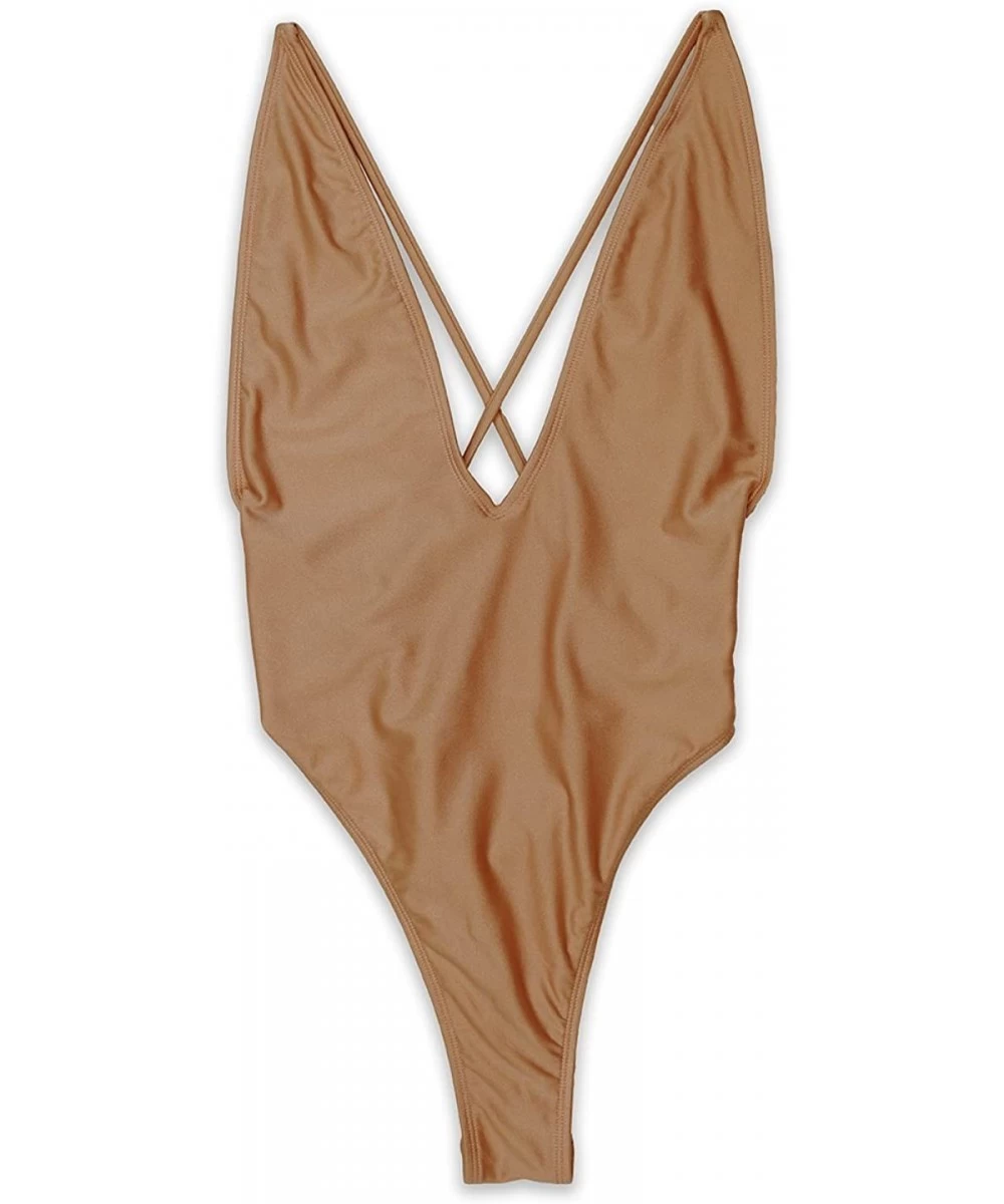 One-Pieces Swimear Paradise One-Piece - Nude - CW18O90TIXA