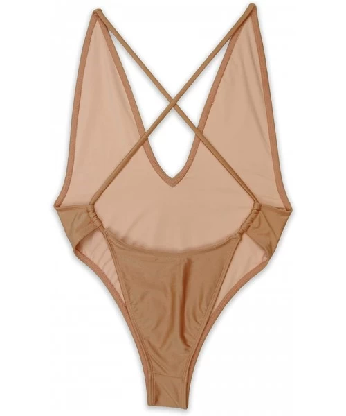 One-Pieces Swimear Paradise One-Piece - Nude - CW18O90TIXA