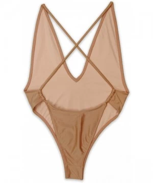 One-Pieces Swimear Paradise One-Piece - Nude - CW18O90TIXA