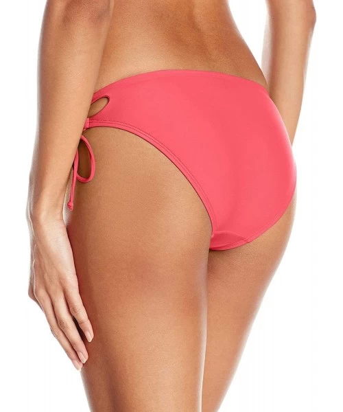 Bottoms Women's Smoothies Tie Side Mia Mid Coverage Bikini Bottom Swimsuit - Diva - C712N1VQYR3