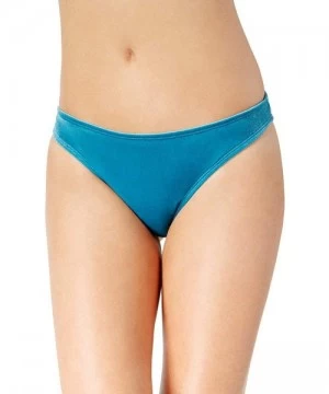 Tankinis Womens Juniors Crushed Velvet Hipster Bikini Swim Bottom - CB18SIHO6CG