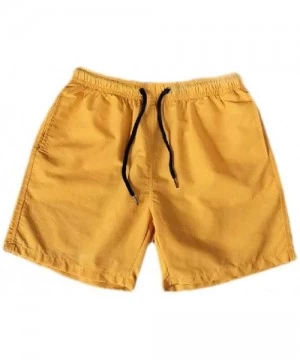 Board Shorts Men Elastic Waist Quick Dry Beach Shorts Boardshort Swim Trunk with Pockets - 1 - C418WC2WXMD