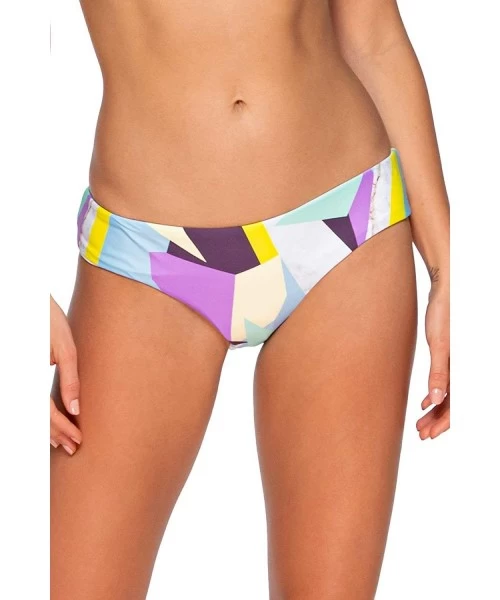 Tankinis Women's Hazel Hipster Bikini Bottom Swimsuit - Half Moon Bay - CB193RQZG9A