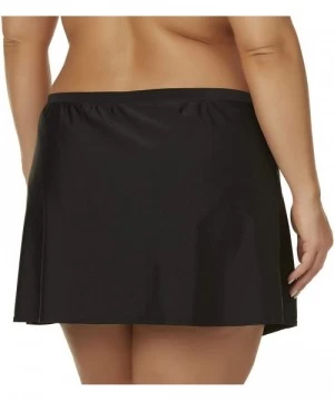 Tankinis Women's Plus Size Sarong Swim Skirt Bottom - C218OHLLXHH