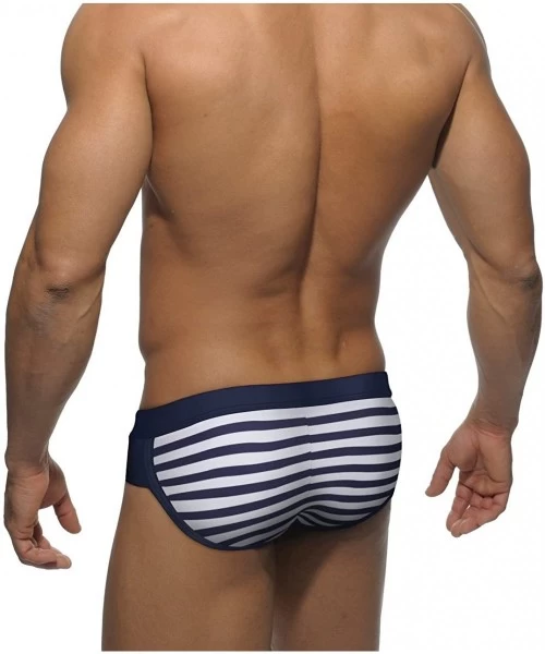 Briefs Mens Sexy Bikini Swimsuits Soft - Blue - CR18CSYZIM8