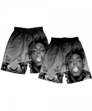 Board Shorts Juice Wrld Shorts Mens Beach Trunks Swimsuit Boardshorts Breathable Hip Hop - Style B - CG1979MHIT5