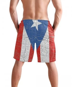 Board Shorts Colorado Flag Mountain Village Day Swim Trunks Summer Beach Shorts Pockets Boardshorts Men Mesh Lining - Puerto ...