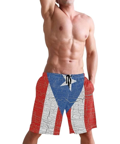 Board Shorts Colorado Flag Mountain Village Day Swim Trunks Summer Beach Shorts Pockets Boardshorts Men Mesh Lining - Puerto ...