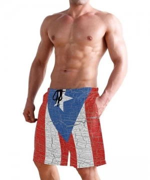 Board Shorts Colorado Flag Mountain Village Day Swim Trunks Summer Beach Shorts Pockets Boardshorts Men Mesh Lining - Puerto ...