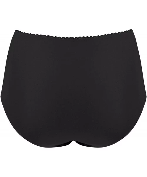 Tankinis Women's Jetty High Waisted Brief Bikini Bottom - Black - CW12GOQL95Z