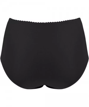 Tankinis Women's Jetty High Waisted Brief Bikini Bottom - Black - CW12GOQL95Z