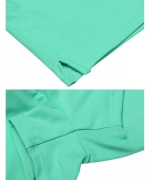 Board Shorts Board Shorts Women Swimsuit Bottom Short Side Split Swimming Panty - Green - CN17YZN8ZRT