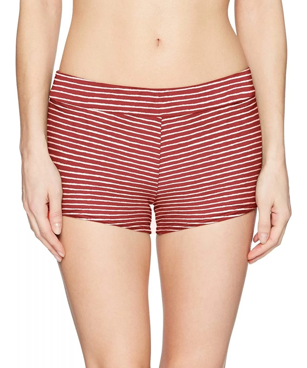 Tankinis Women's Raya Bottom - Rusted Roof Stripe - C818EHW7RG9