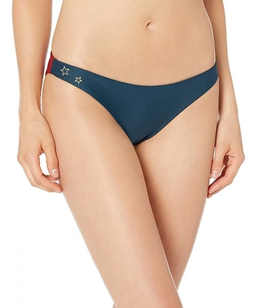 Bottoms Women's Quick Dry Stars Surf Bottom - Armory Navy - CV18OQTMX8N