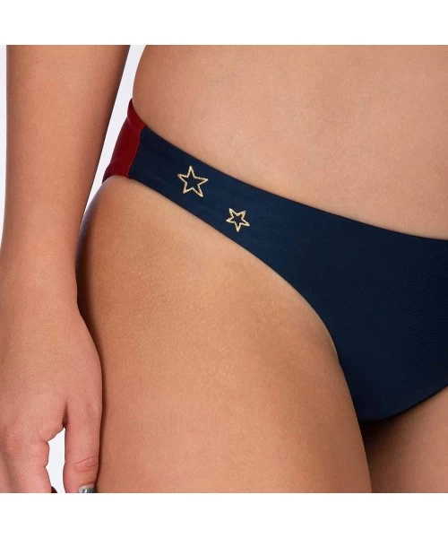 Bottoms Women's Quick Dry Stars Surf Bottom - Armory Navy - CV18OQTMX8N