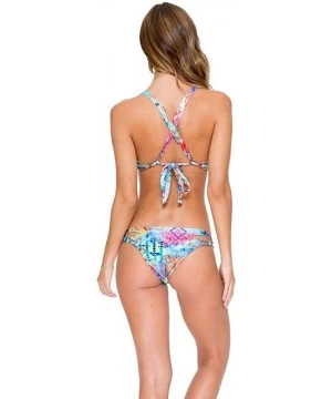 Bottoms Cayo Hueso SO Close - Reversible Zig Zag Open Side Moderate Bottom - M/Multicolor - C1188W42DQZ