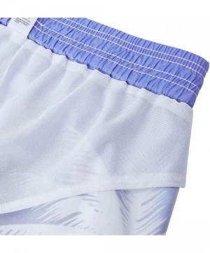 Board Shorts Men's Swim Trunks Beach Board Shorts Quick-Dry Beachwear Bathing Suit Mesh Liner Swim Shorts - Style 21 - C918T0...