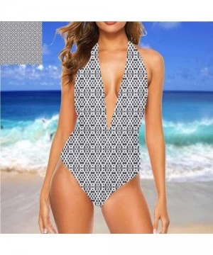 Cover-Ups High Cut Bikini Curles Abstract Nature- Unique and Comfortable - Multi 29 - CX19CA5SCSO