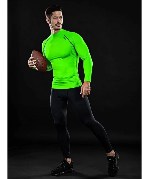 Rash Guards UV Sun Protection Long Sleeve Top Shirts Skins Tee Compression Base Layer - Slg081 - CD12GI1K3ZX