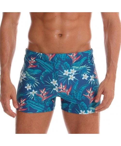 Board Shorts Men Swimwear Long Basic Swimsuits Swim Surf Board Boxer Trunk Shorts - Yk06 - CQ18U27H0ZL