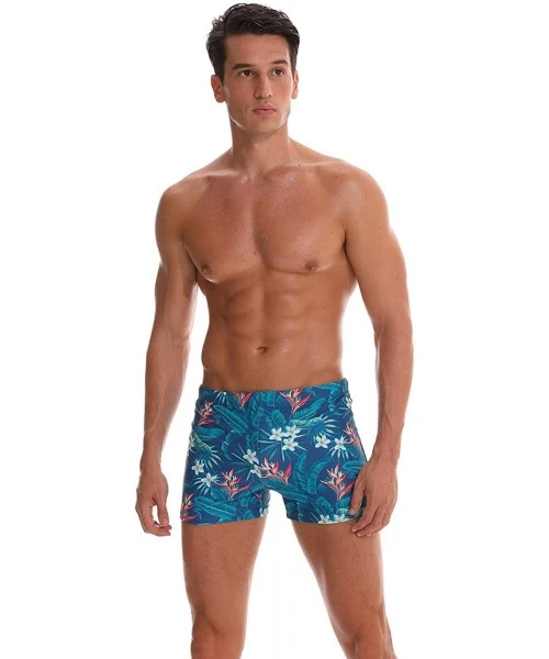 Board Shorts Men Swimwear Long Basic Swimsuits Swim Surf Board Boxer Trunk Shorts - Yk06 - CQ18U27H0ZL