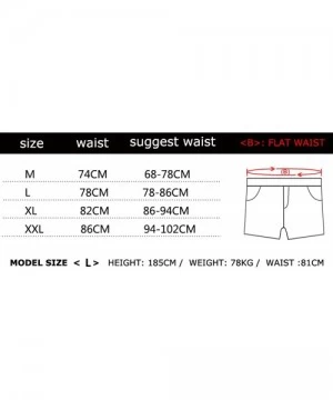 Board Shorts Men Swimwear Long Basic Swimsuits Swim Surf Board Boxer Trunk Shorts - Yk06 - CQ18U27H0ZL