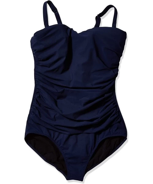 One-Pieces Women's Sweetheart Cup Sized One Piece Swimsuit - Tutti Frutti Navy - CD18NARQ39G