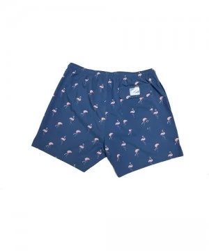 Trunks Classic Miami Swim Trunk - Navy Blue - C018RIZSR5G