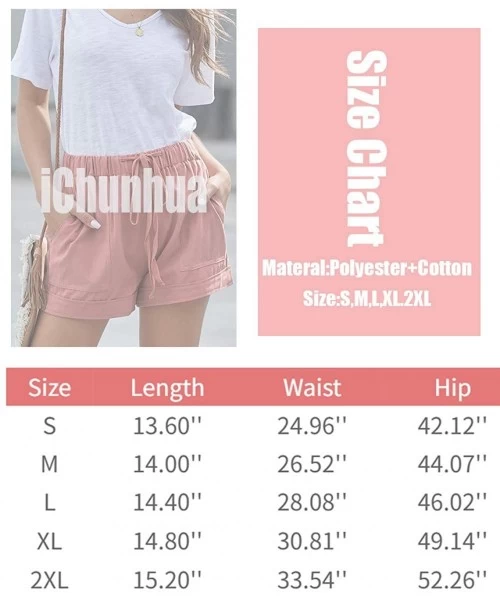 Board Shorts Wide Leg Pants for Women A-Line High Waist Drape Casual Shorts with Pockets - Dark Blue - C2198Y8G07W