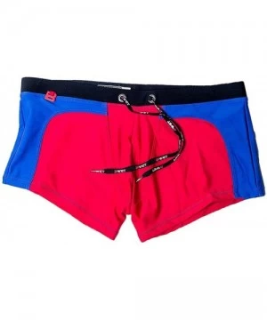 Trunks Quick Dry UV Protection Beach Trunks Clifton - Red - C0195SSAYID