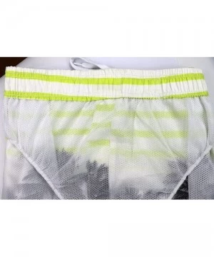 Board Shorts Men's Swimming Trunks Quick-Dry Sport Beach Shorts with Mesh Lining - Yellow - CK189INMW9C