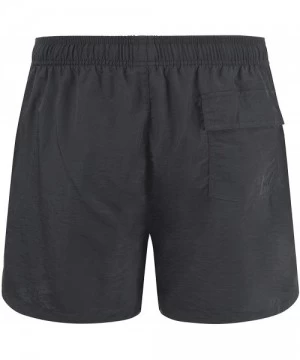 Board Shorts Mens Swim Trunks Quick Dry Bathing Suits Board Shorts Mesh Lining Swimwear with Pockets - A-black - CQ18UYCS202