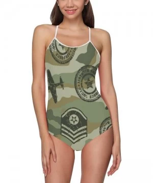 One-Pieces Unique Fashion Custom One Piece Swimsuit Swimwear Bathing Suit for Women Juniors (XS-3XL) - Multi 8 - CA18GHYLNTH