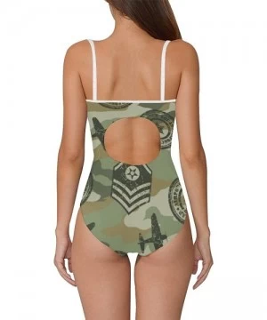 One-Pieces Unique Fashion Custom One Piece Swimsuit Swimwear Bathing Suit for Women Juniors (XS-3XL) - Multi 8 - CA18GHYLNTH