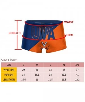 Board Shorts Men's Boxer Swim Shorts Creative Print Graphic Design Swimming Trunks - Virginia Cavaliers - CT190T3AHAL