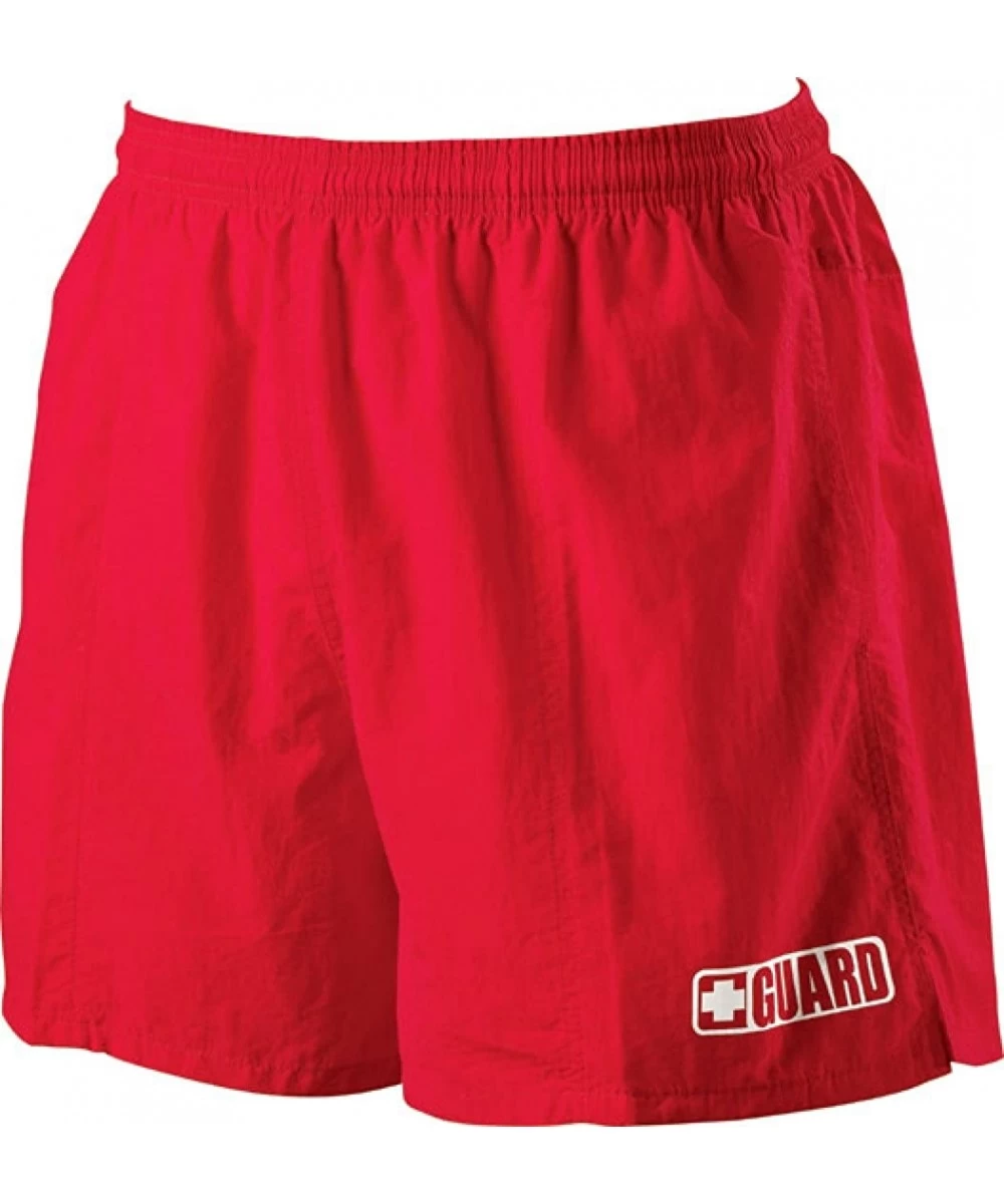 Racing Mens Water Short (Red- Large) - C01117OVRQB