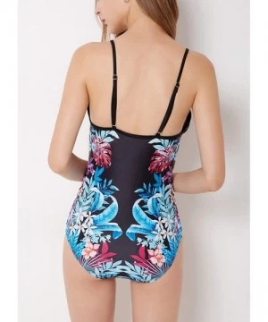 Sets Women Swimwear One/Two Piece Swimsuit Set High Waist Floral Tankini Bikini - Style-07 - CC18R2GZRGY