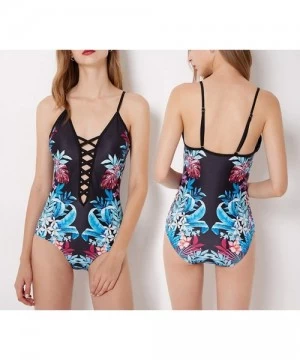 Sets Women Swimwear One/Two Piece Swimsuit Set High Waist Floral Tankini Bikini - Style-07 - CC18R2GZRGY