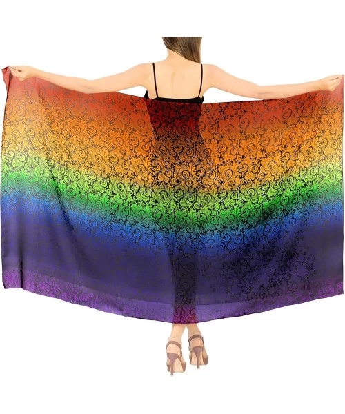 Cover-Ups Women's Swimsuit Cover Up Beach Wrap Skirt Hawaiian Sarongs Full Long D - Multi_z182 - CW193H4S8E0