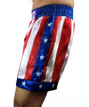 Board Shorts Creed Rocky Men's Apollo Johnson Movie Boxing American Flag Shorts Trunks Boxers - CF12JOEC2G9