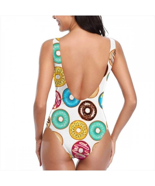 One-Pieces Women's One Pieces Swimsuits Guns Printed Beach Suits with Soft Cup - Color_16 - CX18SYWGIAZ