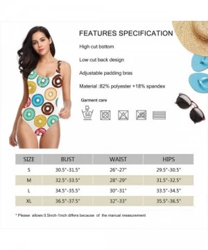 One-Pieces Women's One Pieces Swimsuits Guns Printed Beach Suits with Soft Cup - Color_16 - CX18SYWGIAZ