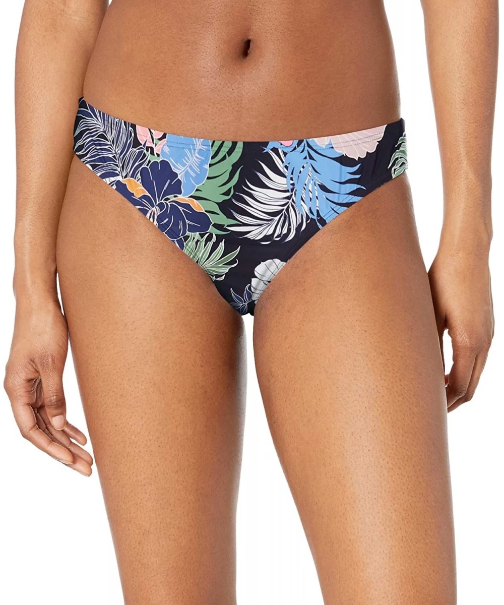 Bottoms Women's Cinched Back Hipster Bikini Swimsuit Bottom - Blue Hawaii//Hawaiian Tropics - C618Y3922OH