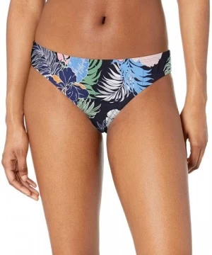 Bottoms Women's Cinched Back Hipster Bikini Swimsuit Bottom - Blue Hawaii//Hawaiian Tropics - C618Y3922OH