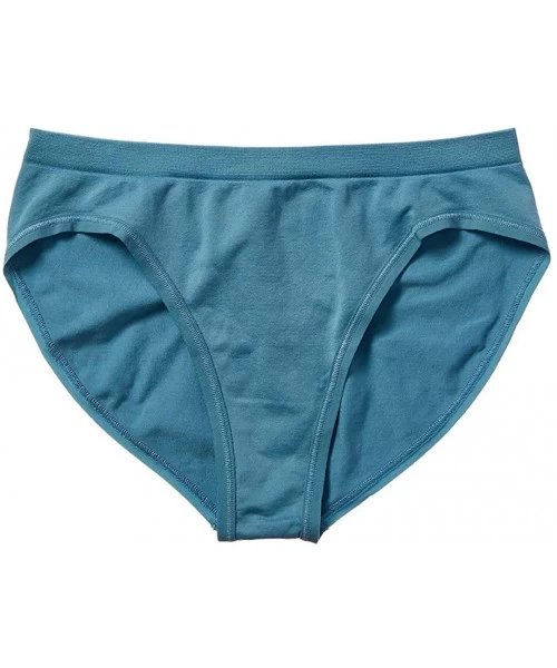 Bottoms Women's Minimalist French Cut Panty MN102 - Blue - C418QQ99YW3