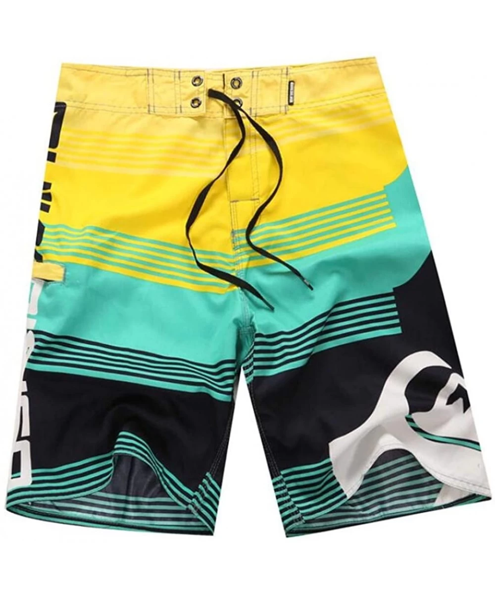 Board Shorts Beach Surf Shorts Fast Dry Beach Pants Men Swimming Shorts Printing - 3 - CL18R4QX8C7